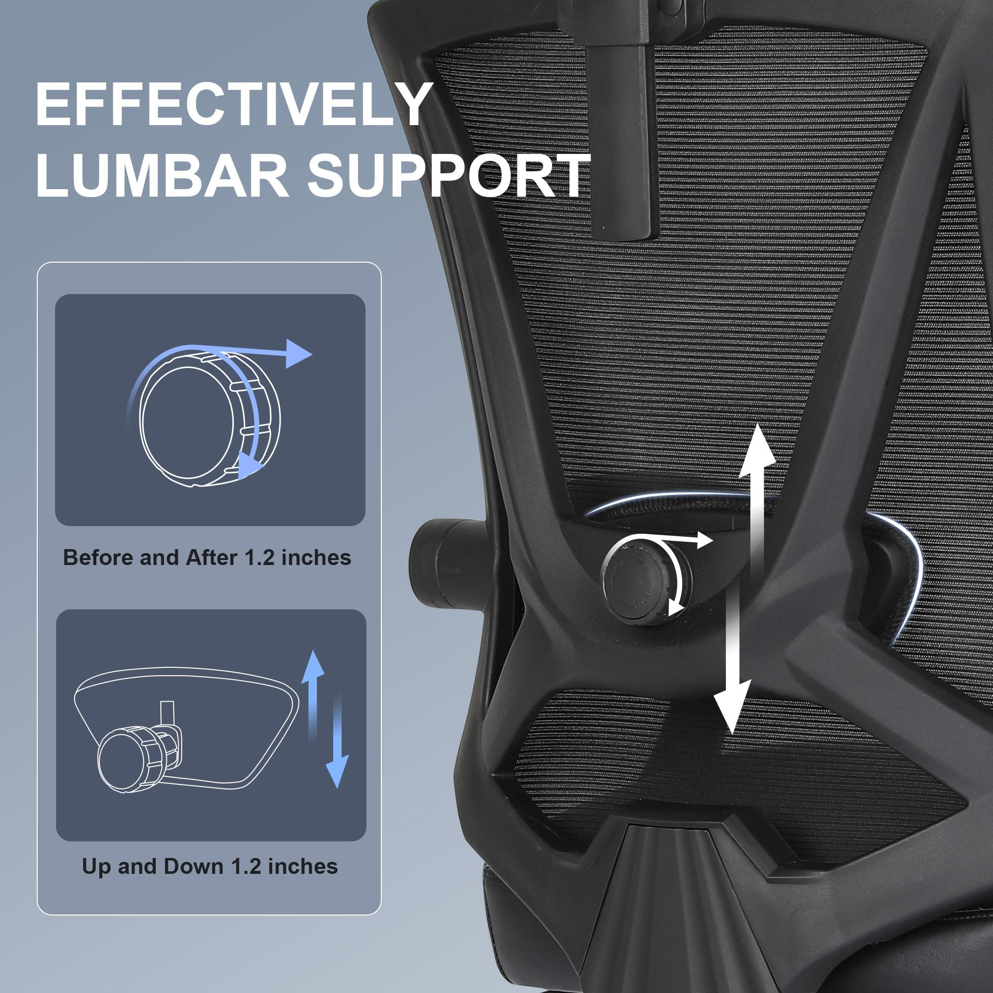 Office Chair Ergonomic Desk Chair, 330 LBS Home Mesh Office Desk Chairs with Wheels, Comfortable Gaming Chair, High Back Office Chair for Long Hours (Beige)