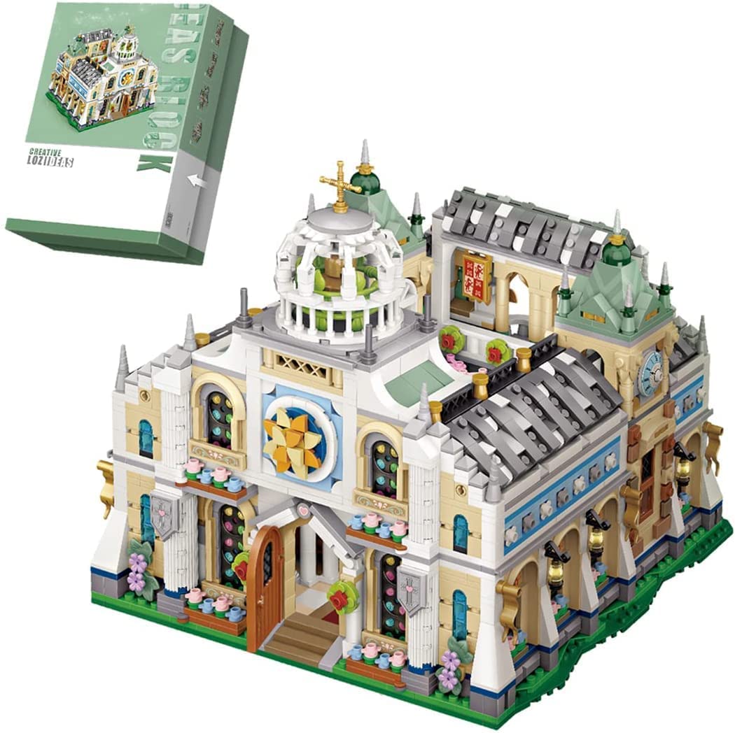 LOZ Wedding Chapel MOC Building Blocks kit - Construction Set to Build, Model Set and Assembly Toy for Teens and Adult,New 2022(3308Pcs)