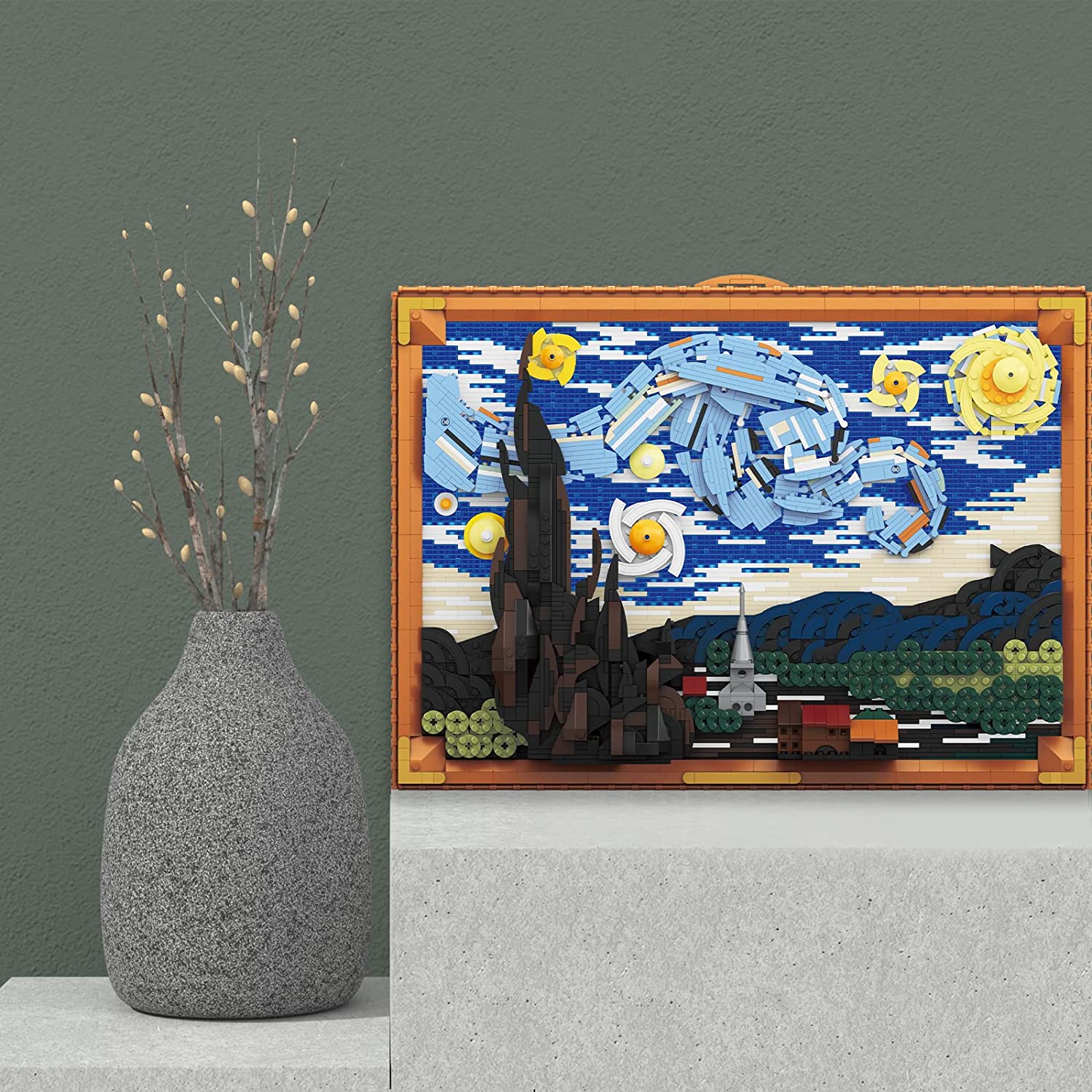 LOZ Starry Night Block Set, Creative DIY 3D Blocks for Teens and Adults, New in 2022 (2789Pieces)