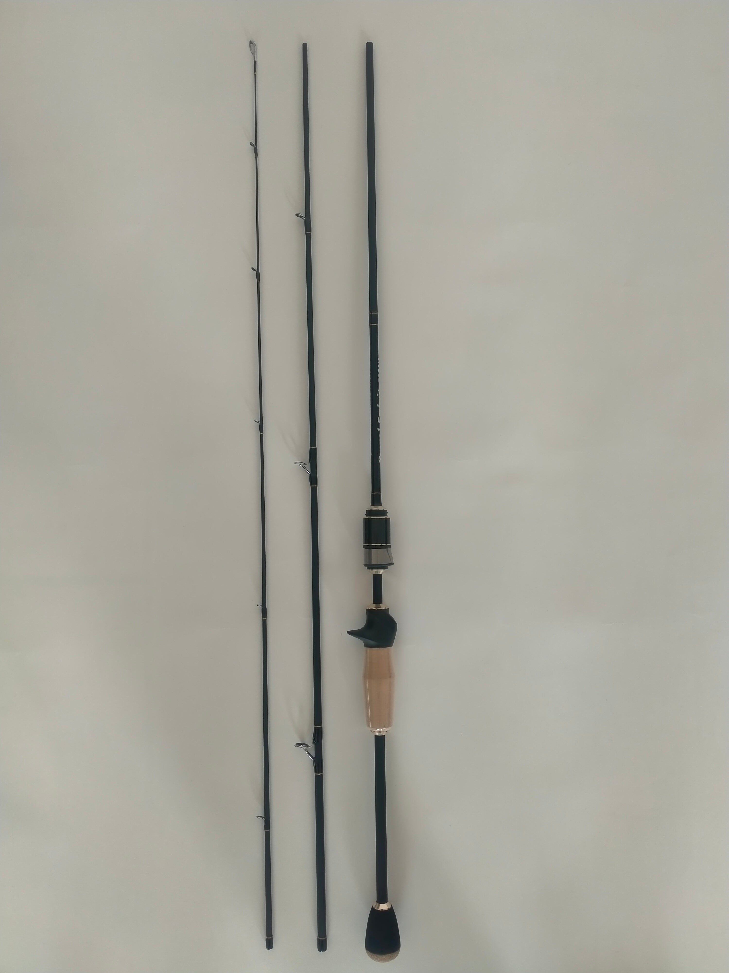 Three section fishing rod optional