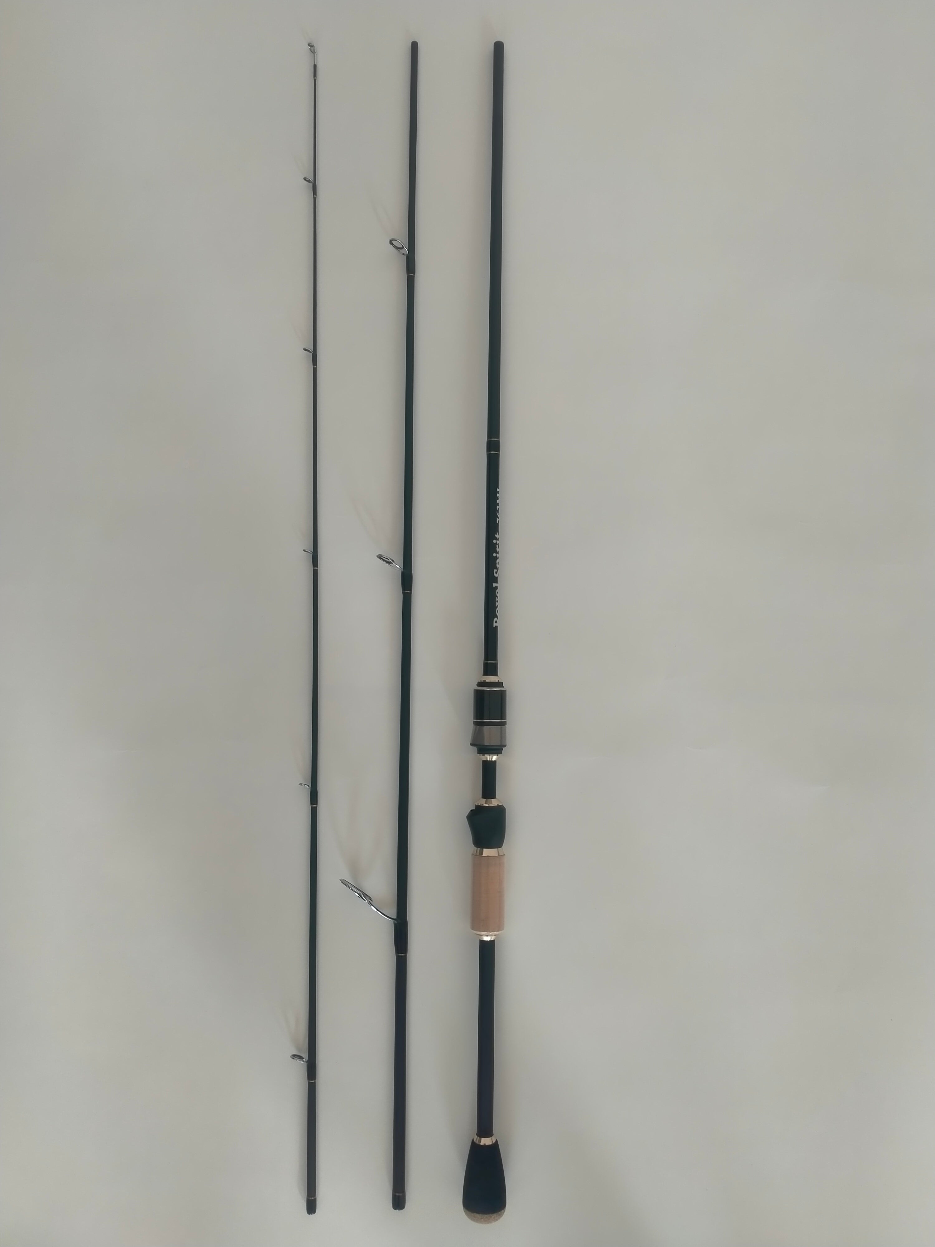 Three section fishing rod optional