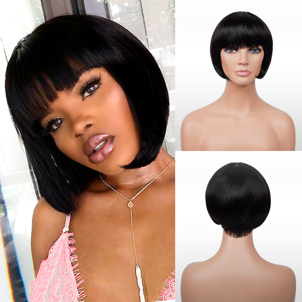 100% Human Hair Wig Tourmaline FS1B-30