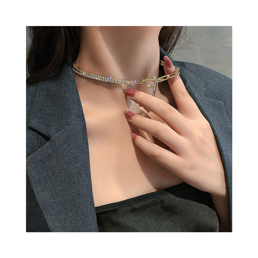 New Arrivals Geometric Necklace INS Personality Fashion Clavicle Chain for Women Wholesale