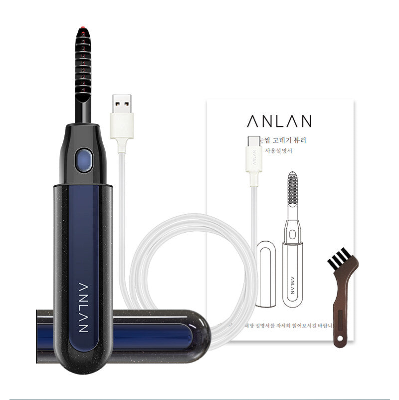 ANLAN Electric Eyelash Curler Rechargeable 65/ 85℃ Heated Eyelash Curling Pen